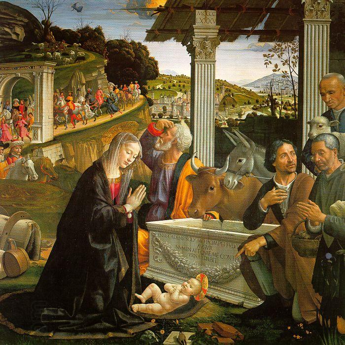Domenico Ghirlandaio Nativity  1 China oil painting art